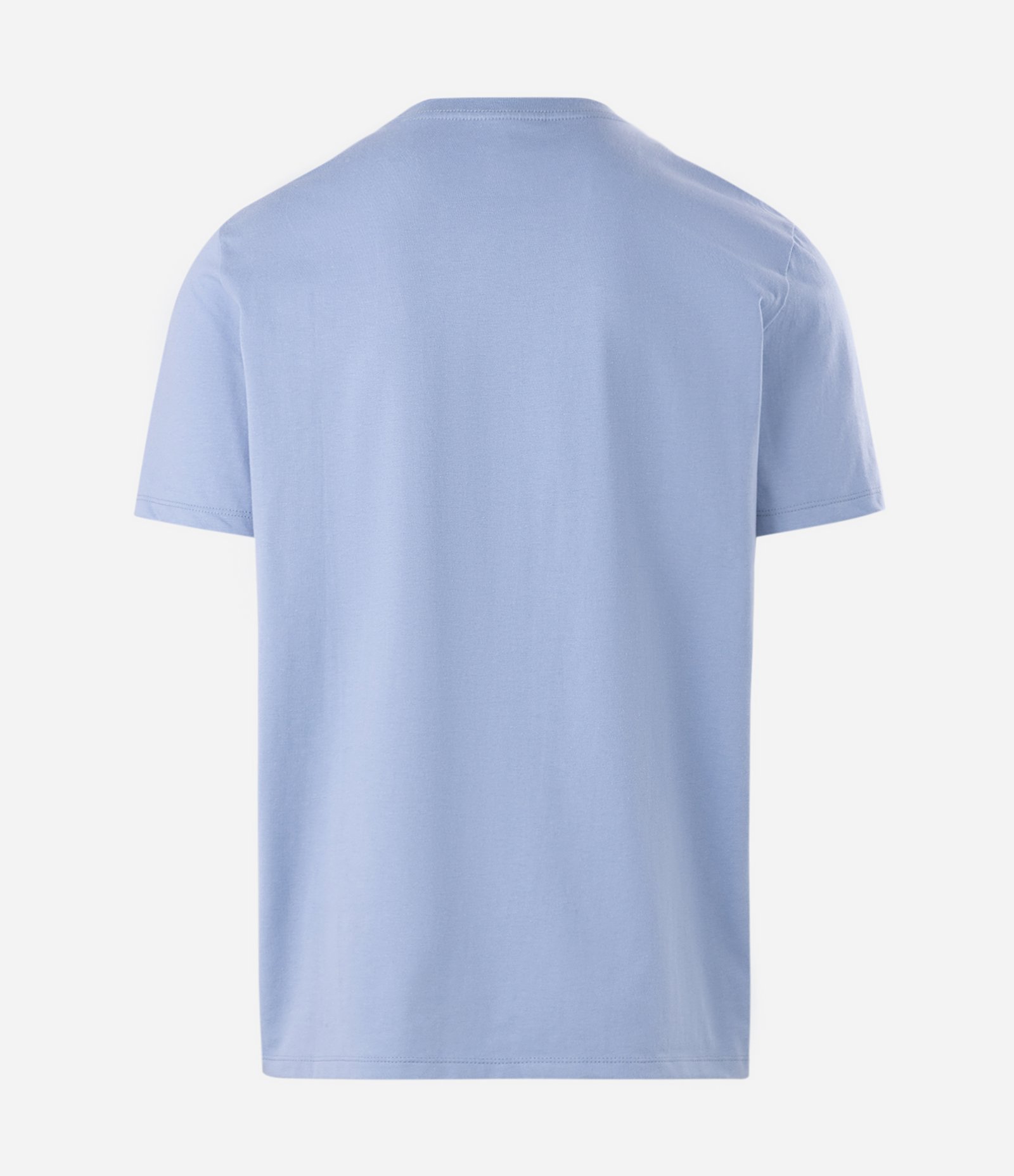 Camiseta Comfort em Algodão com Estampa Mini Ícone Azul 6