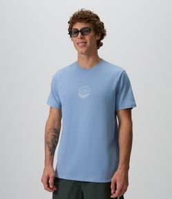 Camiseta Comfort em Algodão com Estampa Mini Ícone