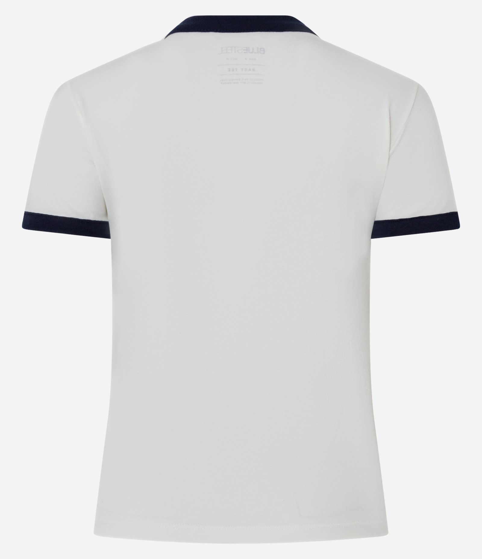 Camiseta Justinha em Algodão com Lettering Seoul '02 Branco 6