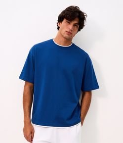 Camiseta Oversized Tecido Encorpado