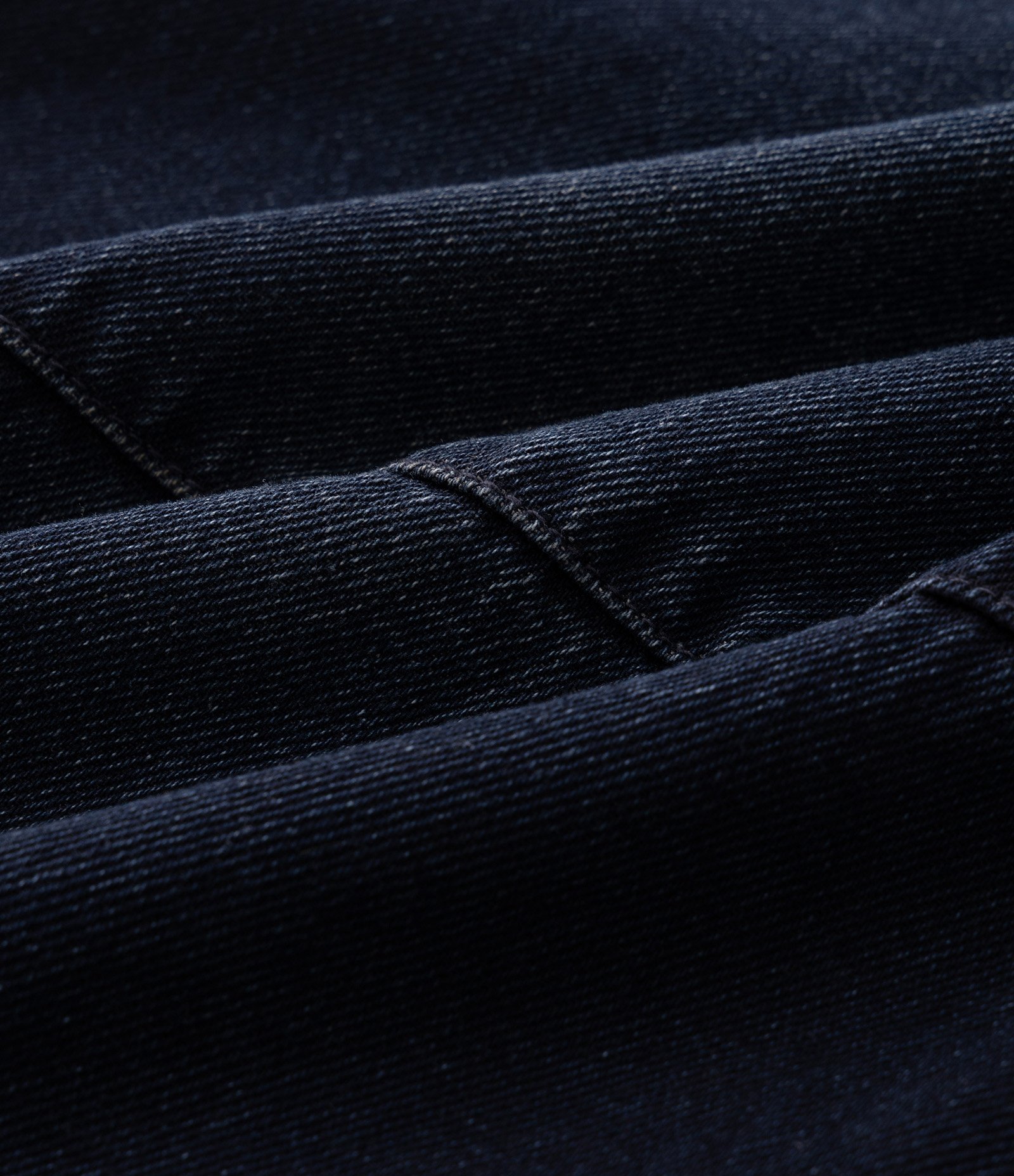 Calça Barrel Jeans com Recortes Anatômicos Azul 3