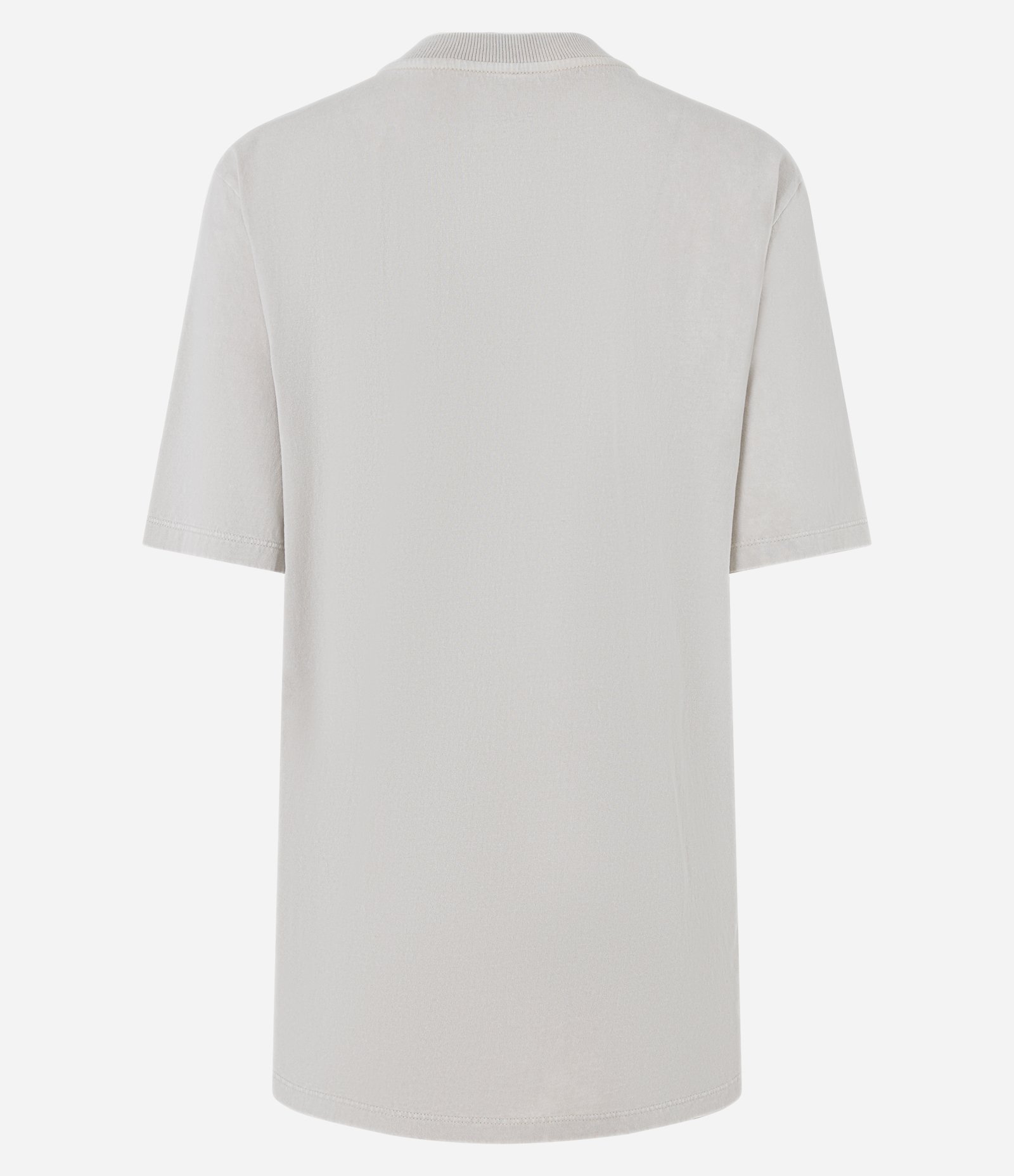 Camiseta Oversized em Algodão com Estampa Borboleta Marmorizada Cinza 7