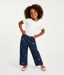 Camiseta Slim em Ribana com Babadinho na Gola - Tam 1 a 6 Anos