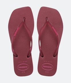 Chinelo Havaianas com Bico Quadrado