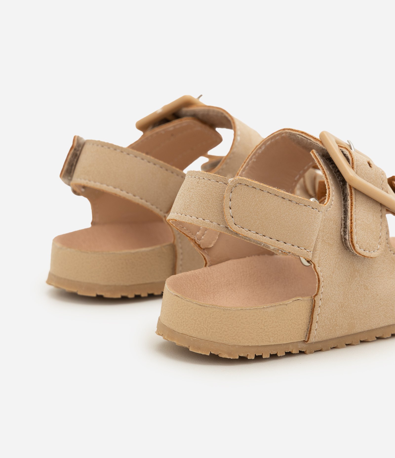 Sandália Infantil Comfy com Borboletas - Tam 20 a 27 Marrom 3