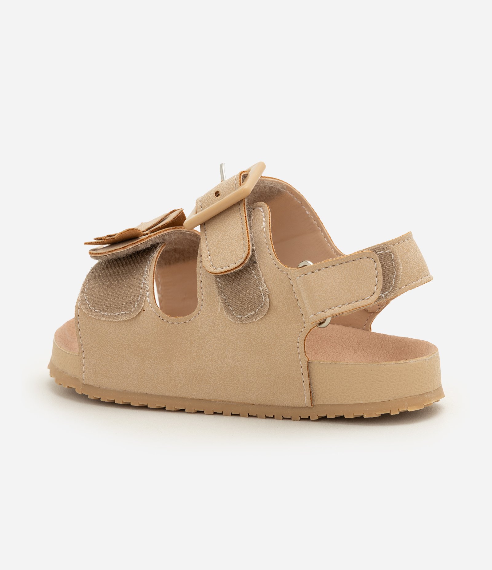 Sandália Infantil Comfy com Borboletas - Tam 20 a 27 Marrom 5