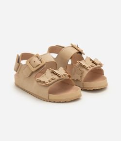 Sandália Infantil Comfy com Borboletas - Tam 20 a 27