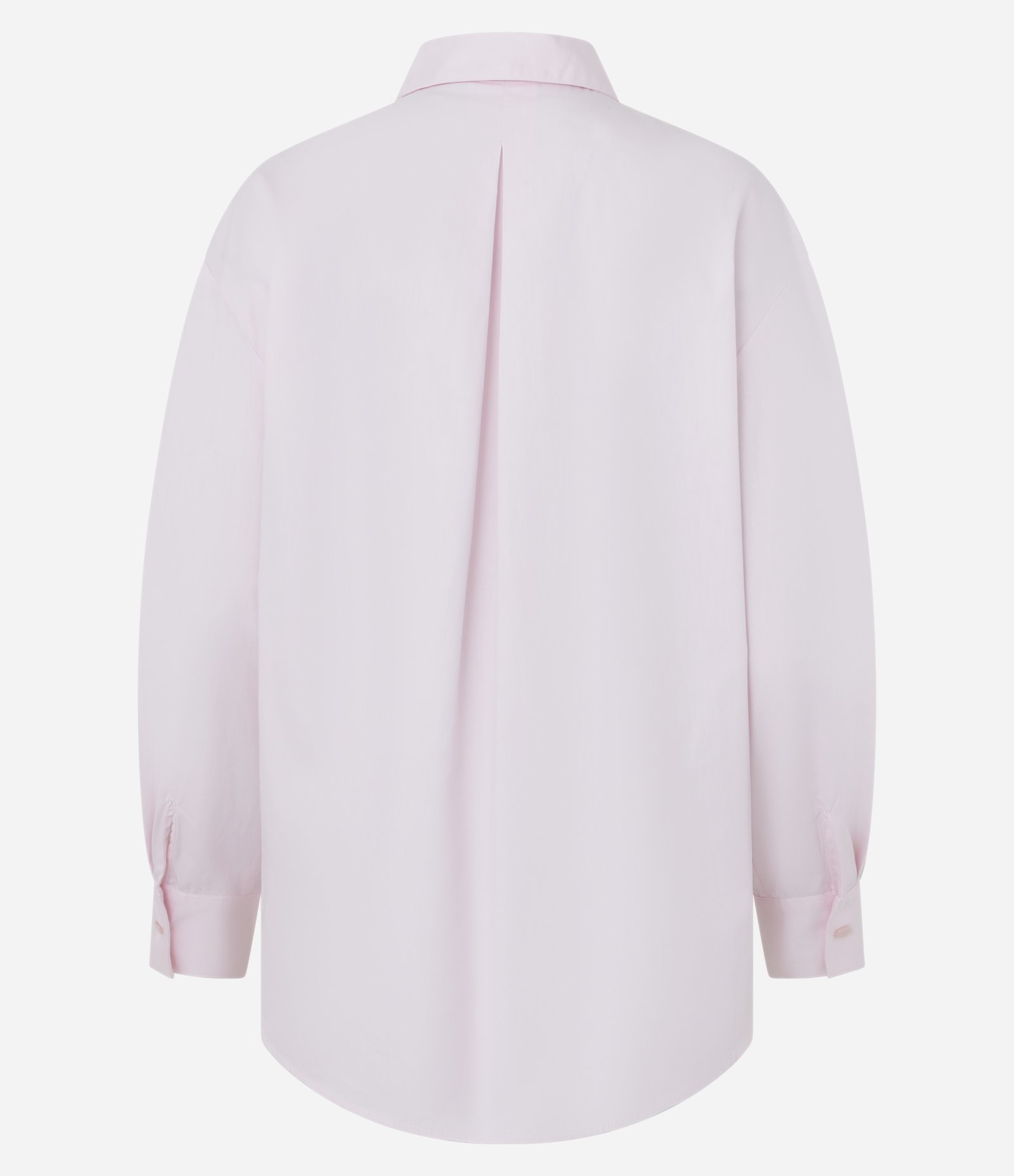Camisa Comfort em Tricoline com Prega nas Costas Rosa 6
