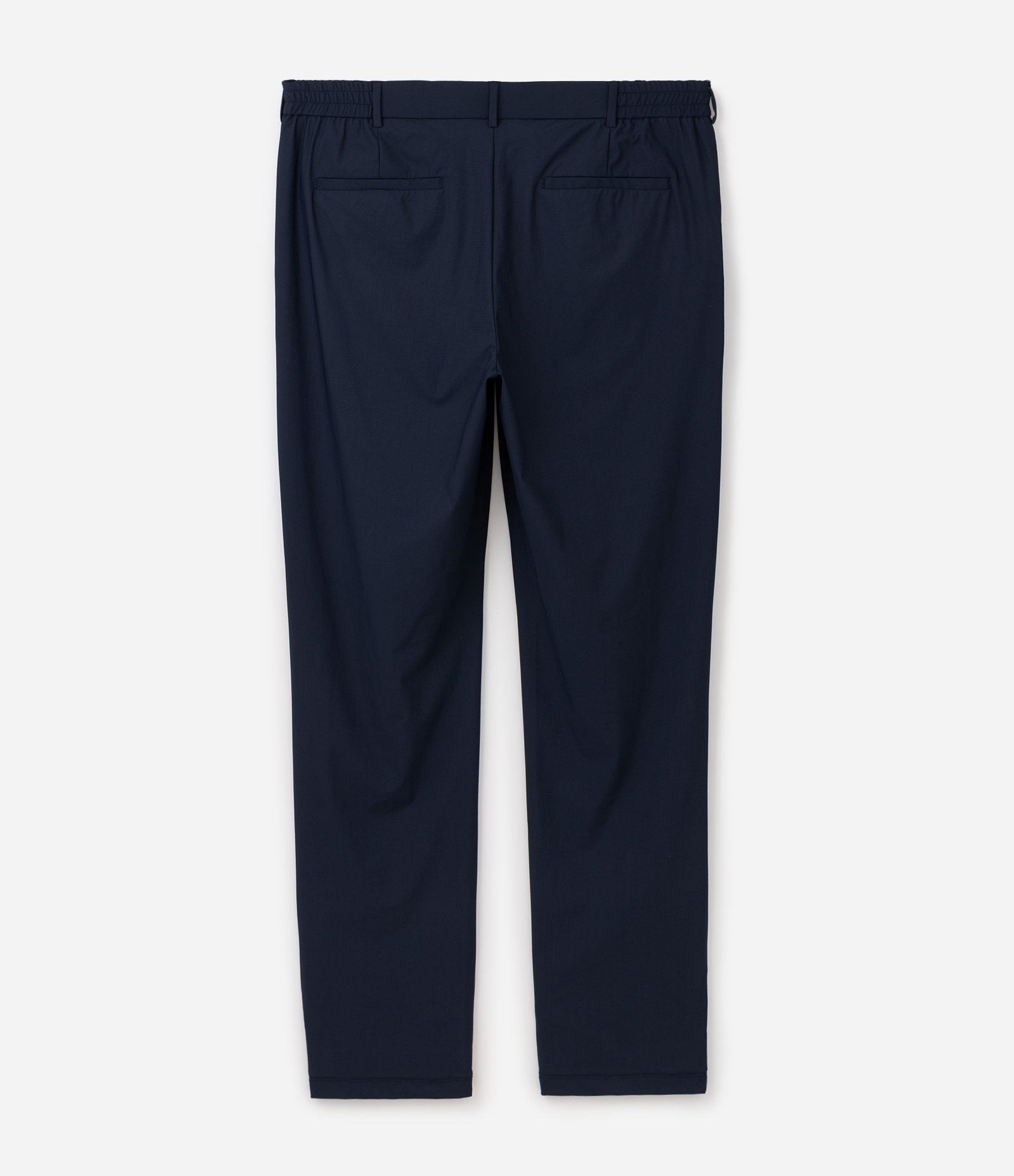 Calça Slim em Poliamida Tech com Elástico Lateral Azul 6