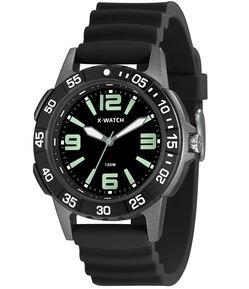 Relógio Analógico X-Watch em Silicone XMPP0069 P2PX