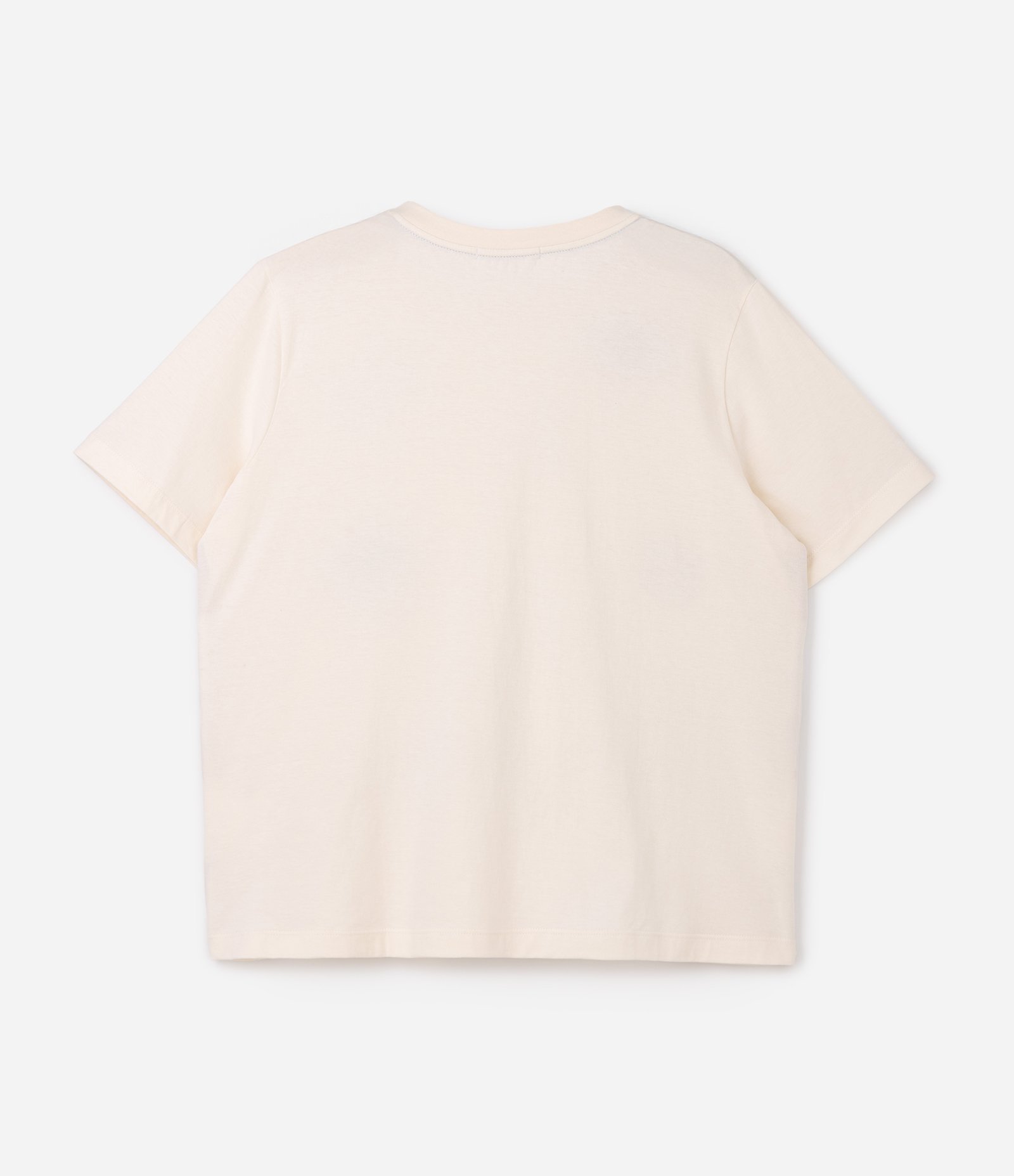 Blusa Regular em Algodão com Bordado de Ícones de Praia Curve & Plus Size Bege 2