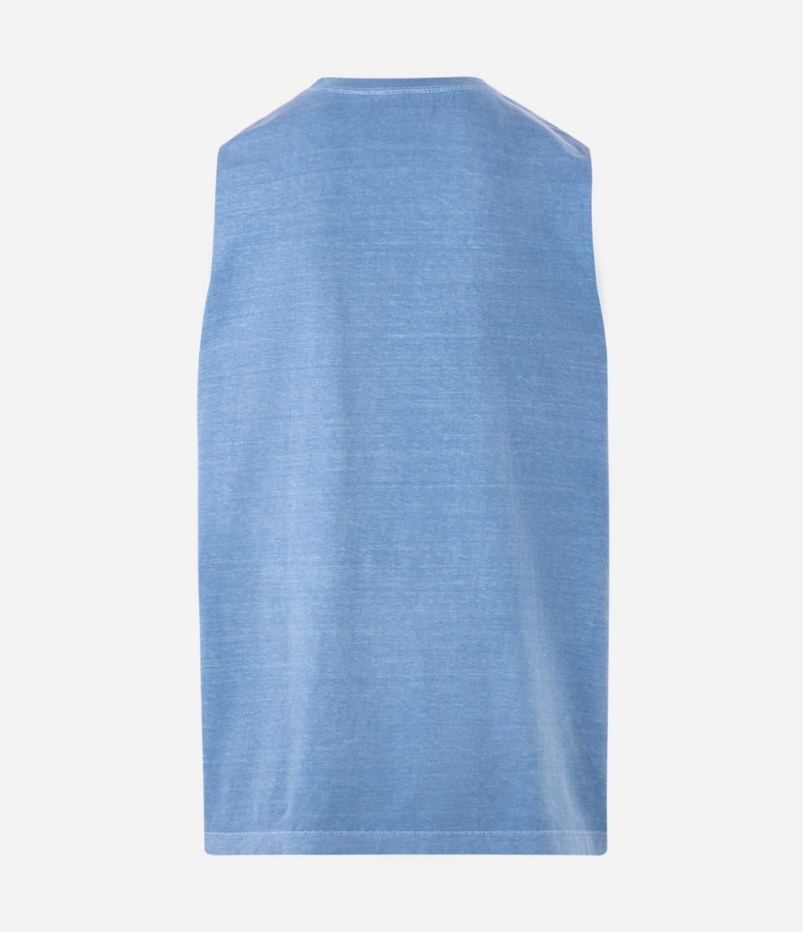 Regata Comfort em Algodão Estonada com Lettering Brasil Azul 5