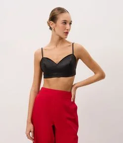 Blusa Top de Alcinha em Bengaline