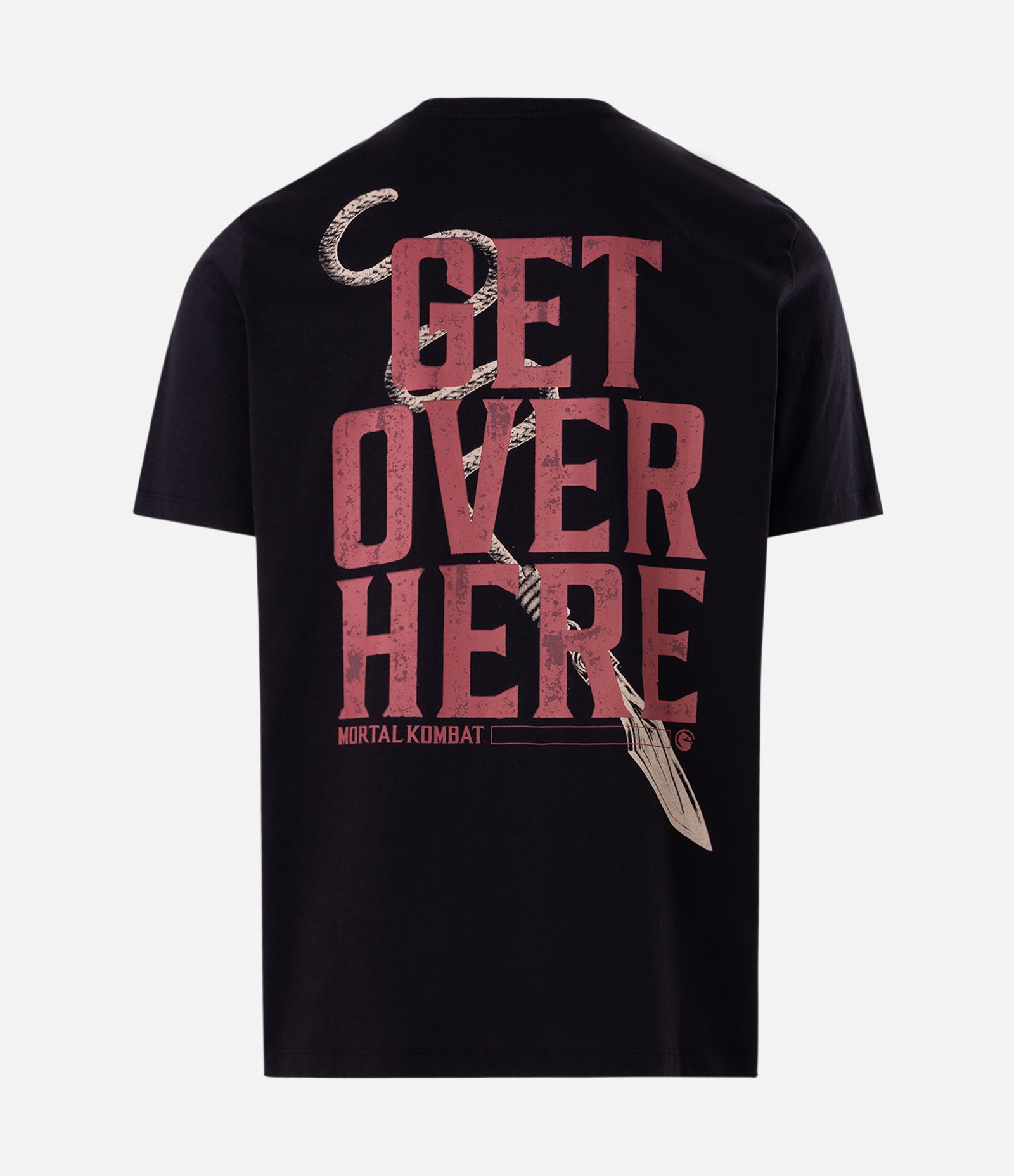 Camiseta Comfort em Algodão com Estampa Mortal Kombat Preto 6