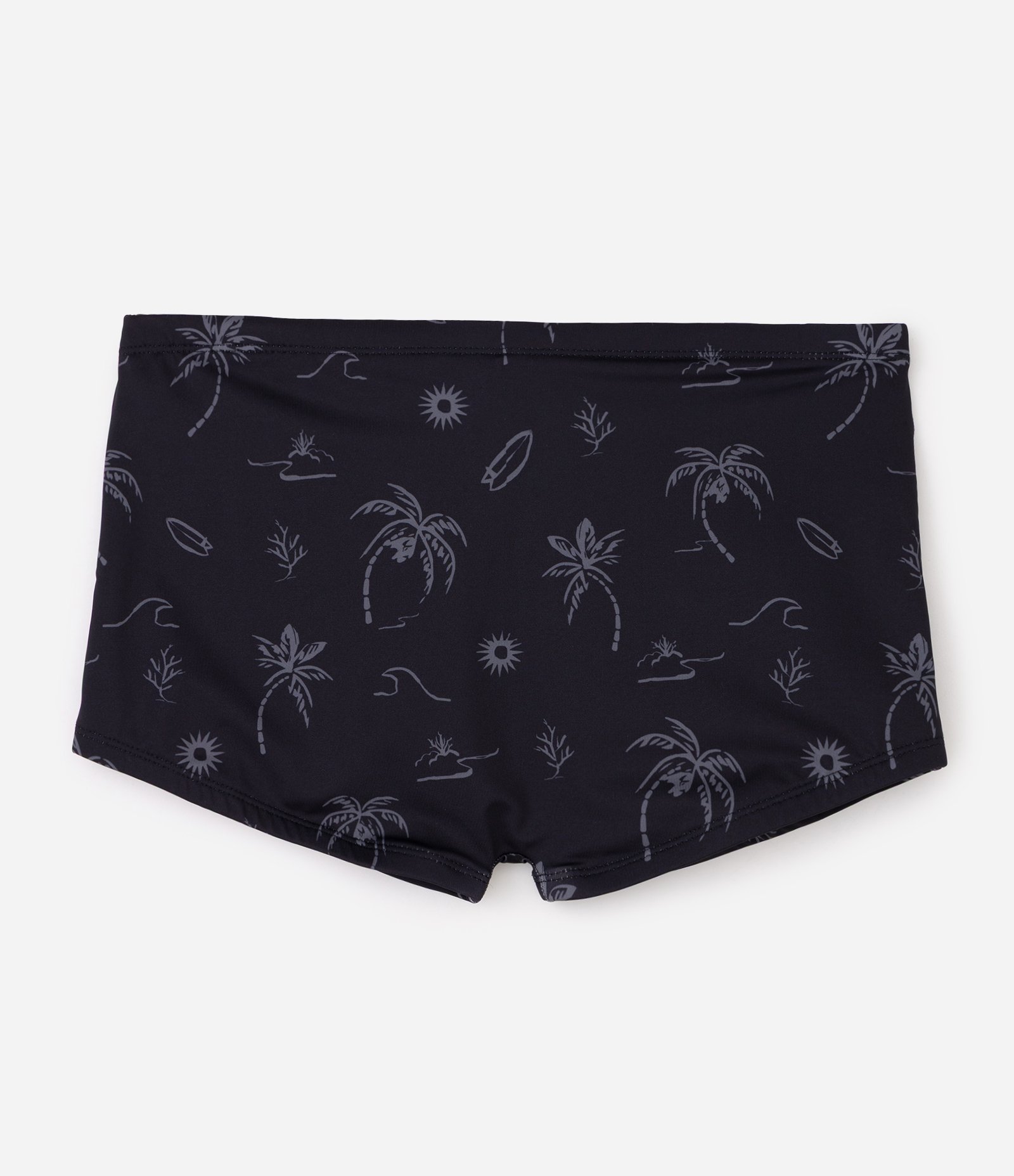 Sunga Boxer com Estampa Ícones de Verão Preto 5