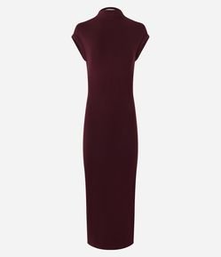 Vestido Midi em Ponto Roma