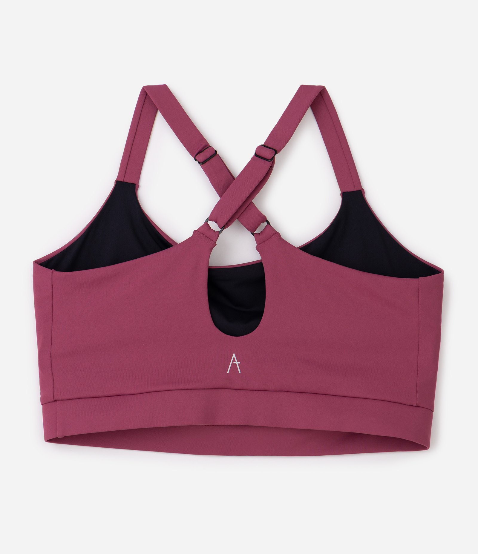 Top Sem Bojo em Poliamida com Alças Cruzadas Curve & Plus Size Roxo 6