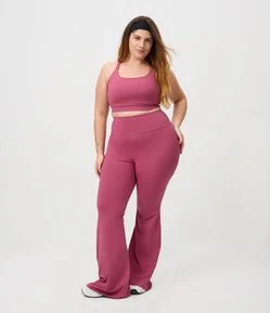 Calça Esportiva Bailarina em Poliamida Curve & Plus Size