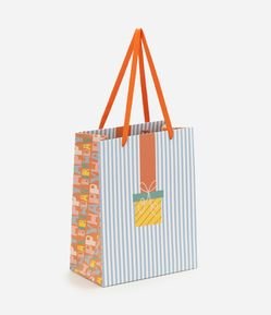 Embalagem para Presente Pequena em Papel Happy Birthday