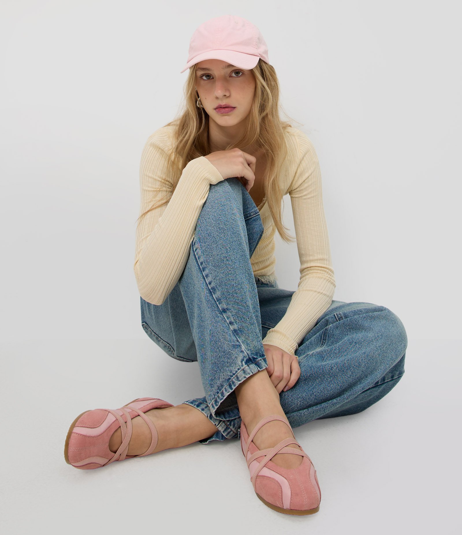 Tênis Sneakerina com Acabamento Acetinado Rosa 6
