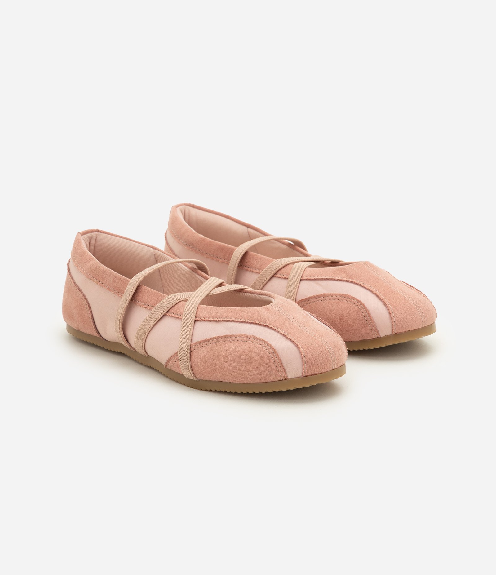 Tênis Sneakerina com Acabamento Acetinado Rosa 2