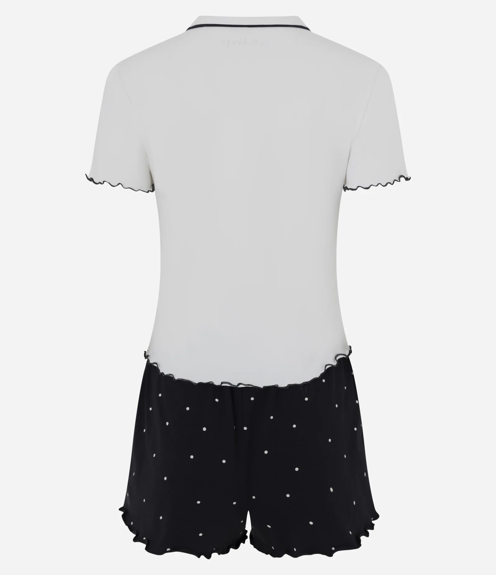 Pijama Curto em Algodão com Estampa Betty Boop Branco 2