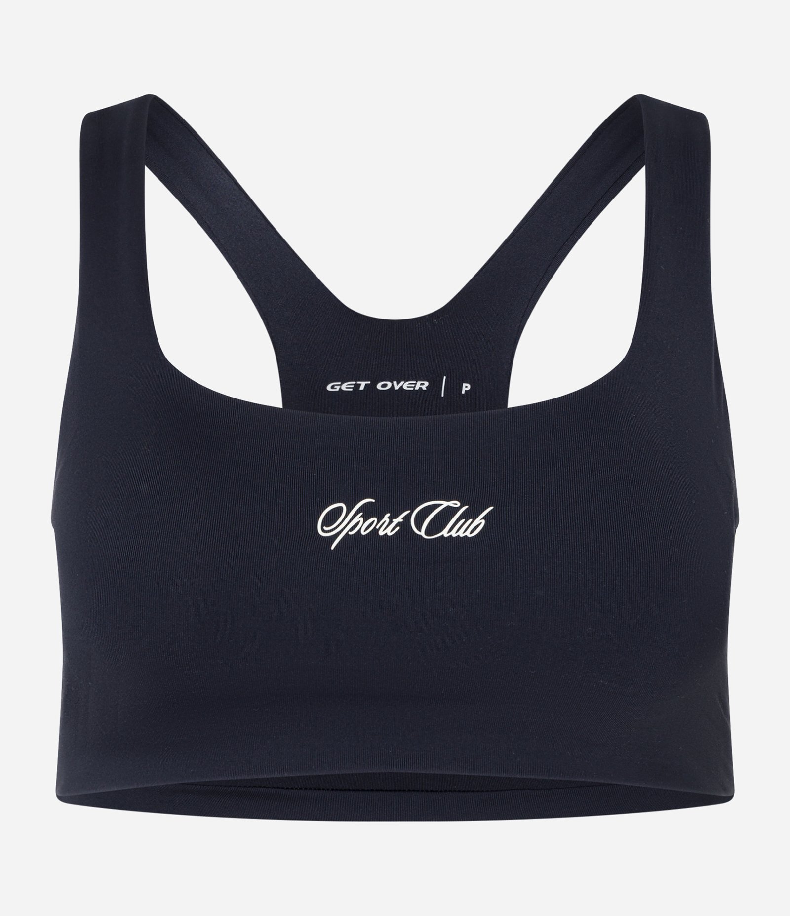 Top Nadador Esportivo em Microfibra com Estampa Sport Club Preto 1