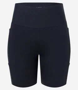 Bermuda Esportiva em Microfibra com Bolso