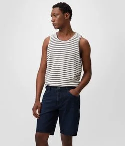Bermuda Slim em Jeans