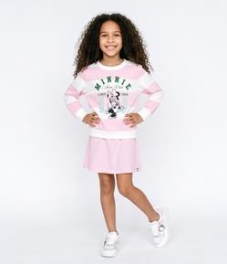 Conjunto Infantil Moletom Minnie - 1 a 6