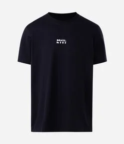 Camiseta Comfort em Algodão com Photoprint Brasil