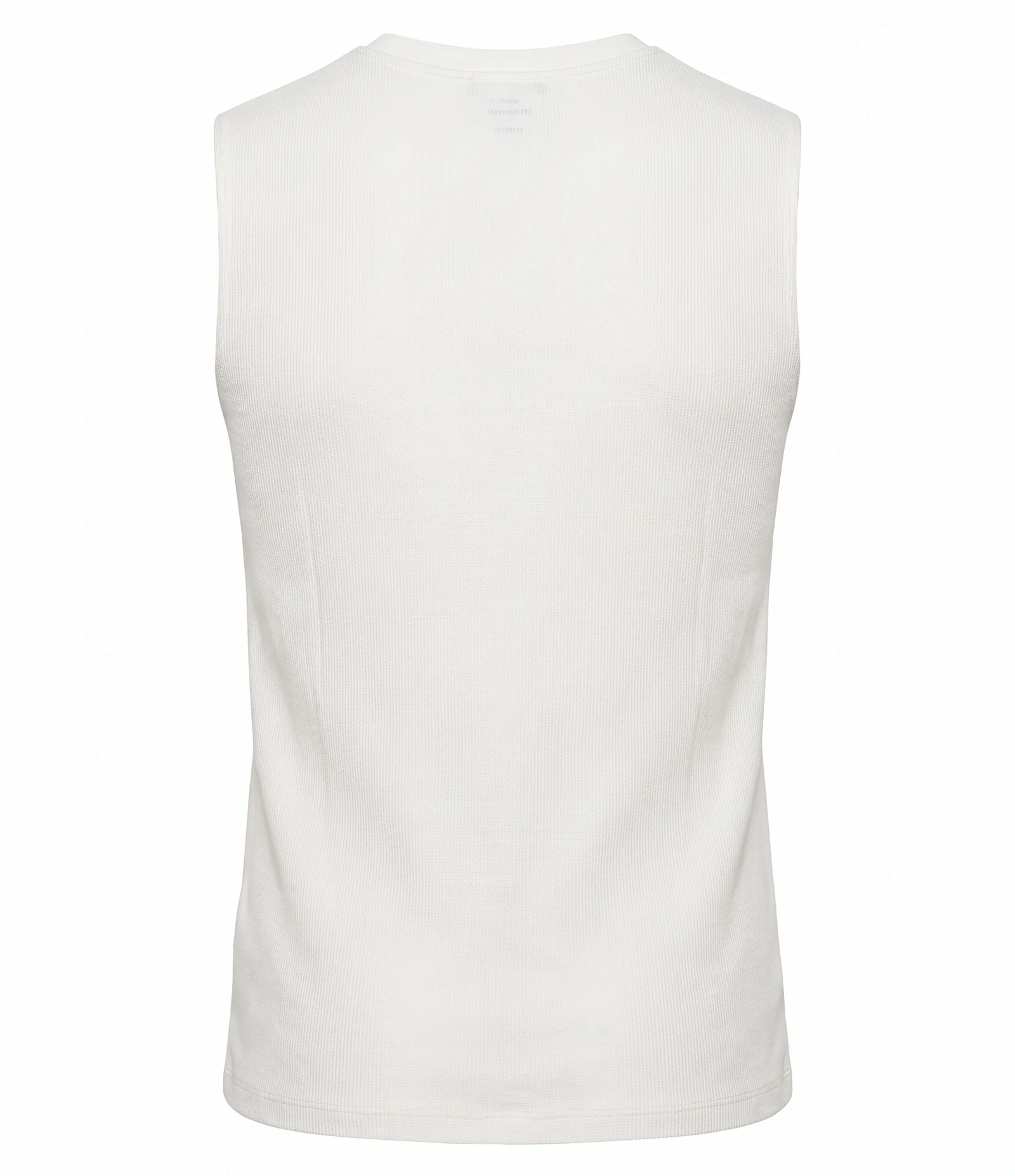 Regata Comfort em Algodão Texturizada com Lettering Coastline Branco 2