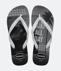 Chinelo Havaianas Top Athletic PVC Estampado