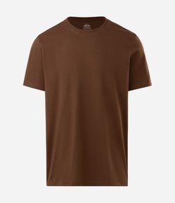 Camiseta Comfort Básica em Algodão Peruano