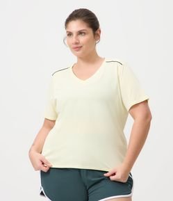 Camiseta Esportiva Dry em Poliamida Curve & Plus Size