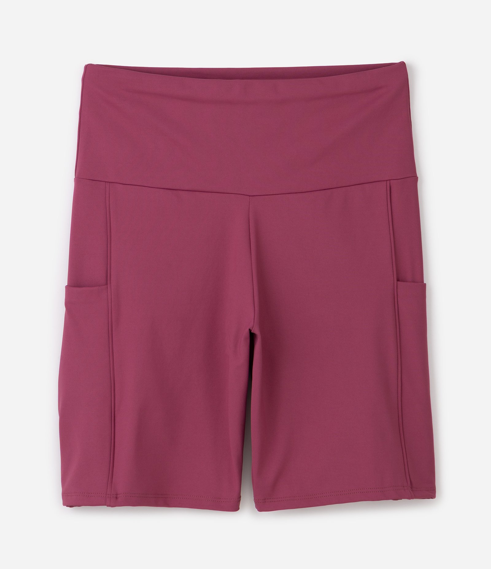 Bermuda Ciclista Tecnológica com Vivo Contrastante Curve & Plus Size Rosa 5