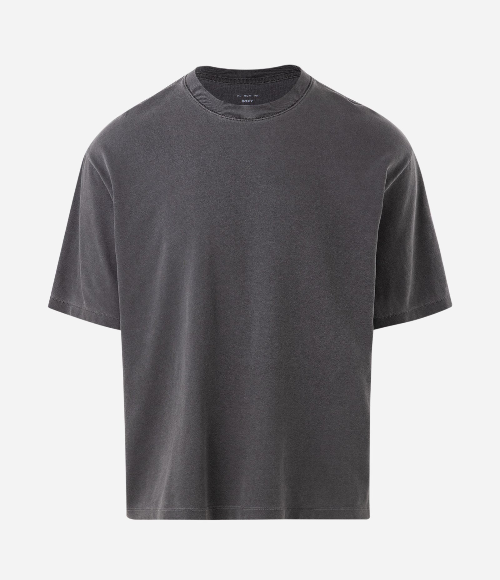 Camiseta Boxy em Algodão Básica Preto 1