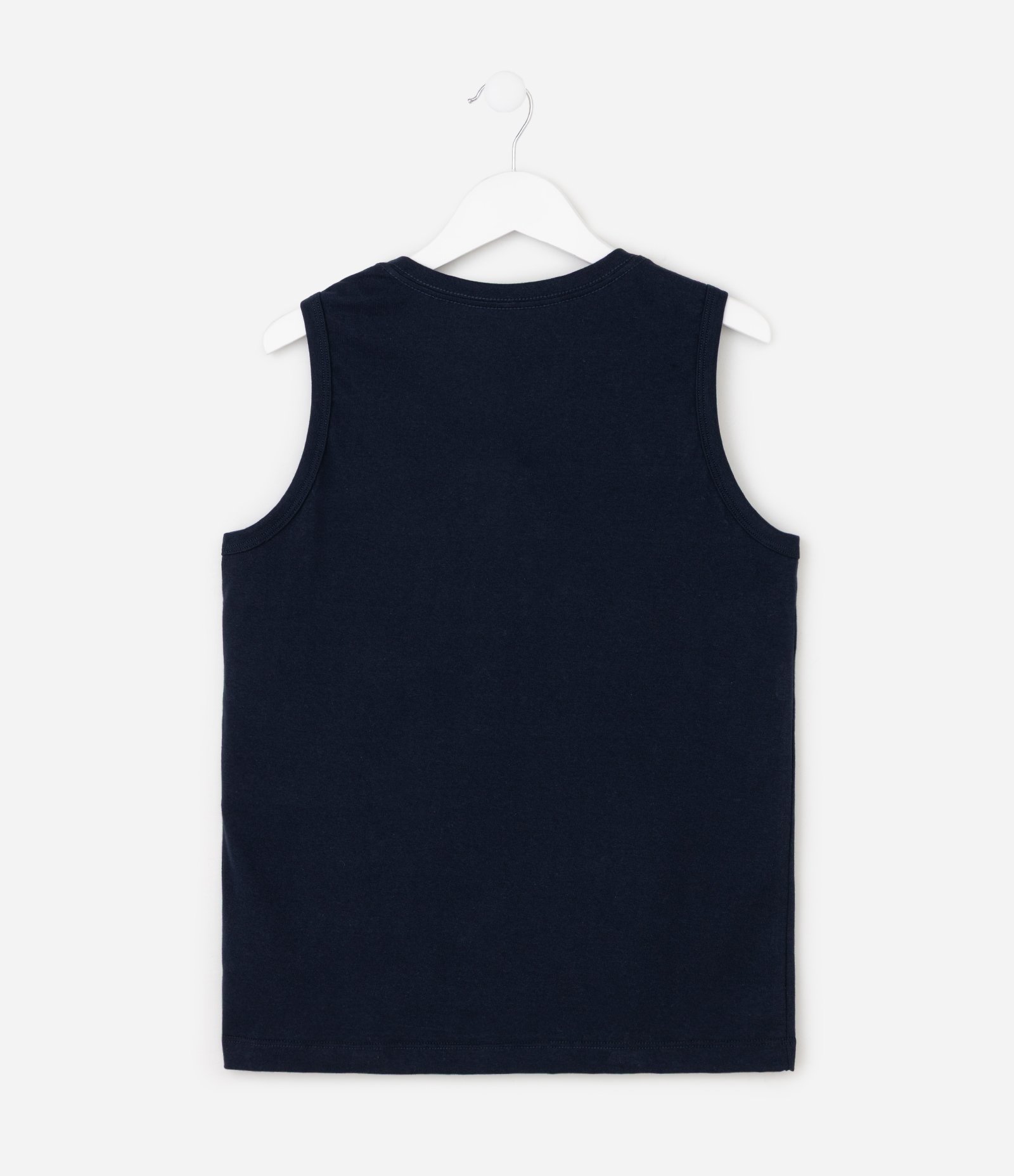 Camiseta Infantil Em Algodão Estampa Localizada e Listra no Peito - Tam  5 a 14 Anos Azul 2
