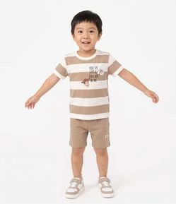 Conjunto Infantil Em Algodão Toy Story Estampa Buzz Lightyear - Tam 2 a 6 Anos