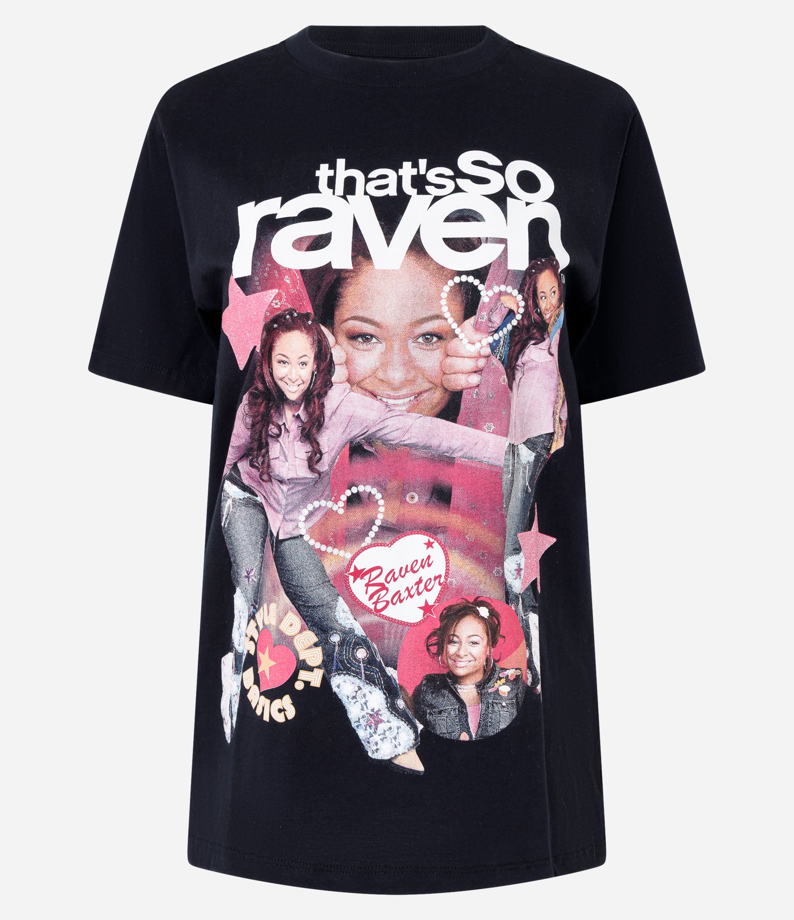 Camiseta com Estampa As Visões da Raven em Algodão Preto 5
