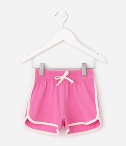 Short Runner Infantil com Detalhes Contrastantes - Tam 1 a 6 Anos