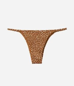 Biquíni Calcinha String com Estampa Animal Print