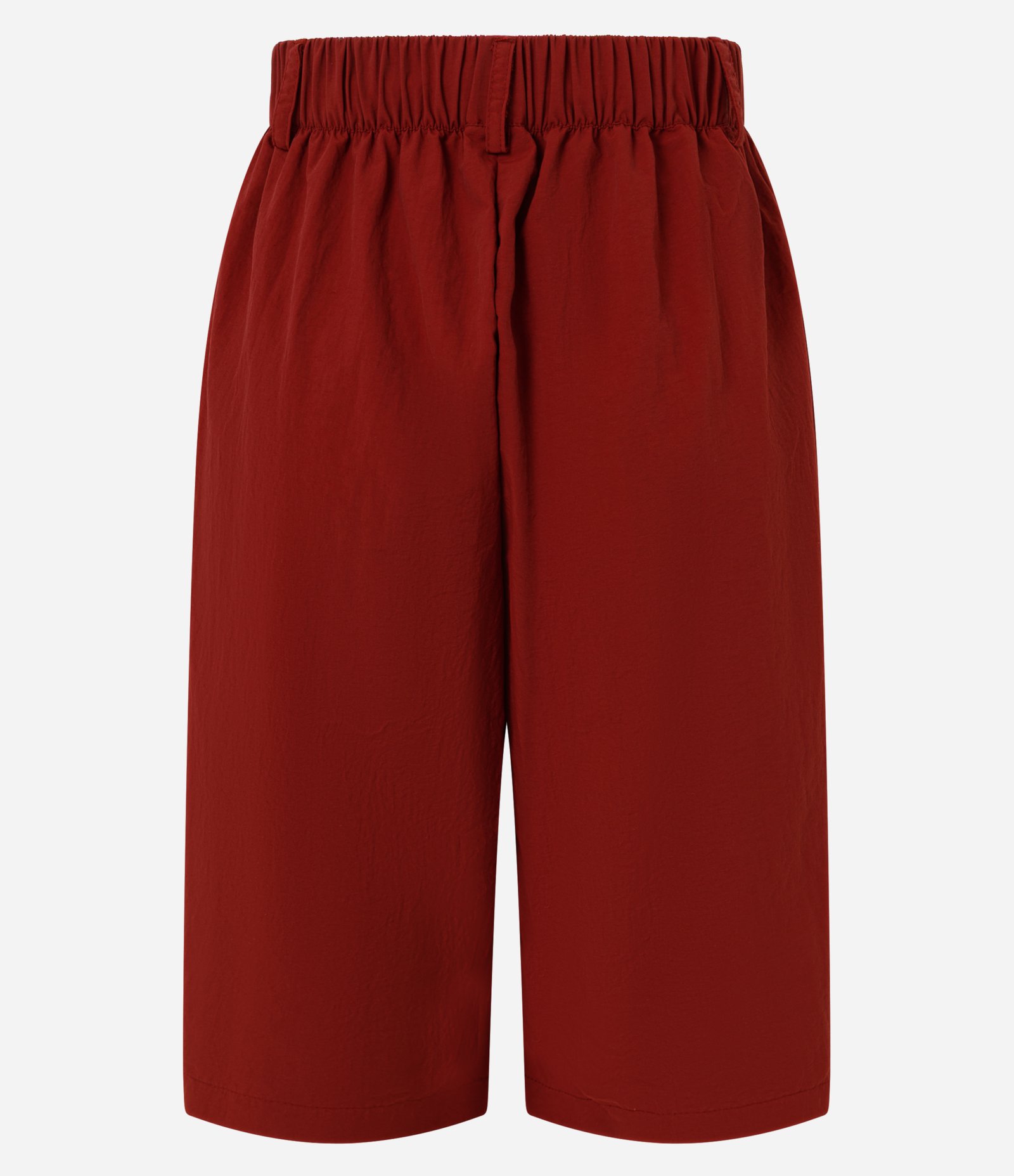 Bermuda Jorts  Esportiva com Pregas Frontais Vermelho 7