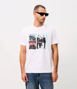 Camiseta Comfort em Algodão dos The Beatles