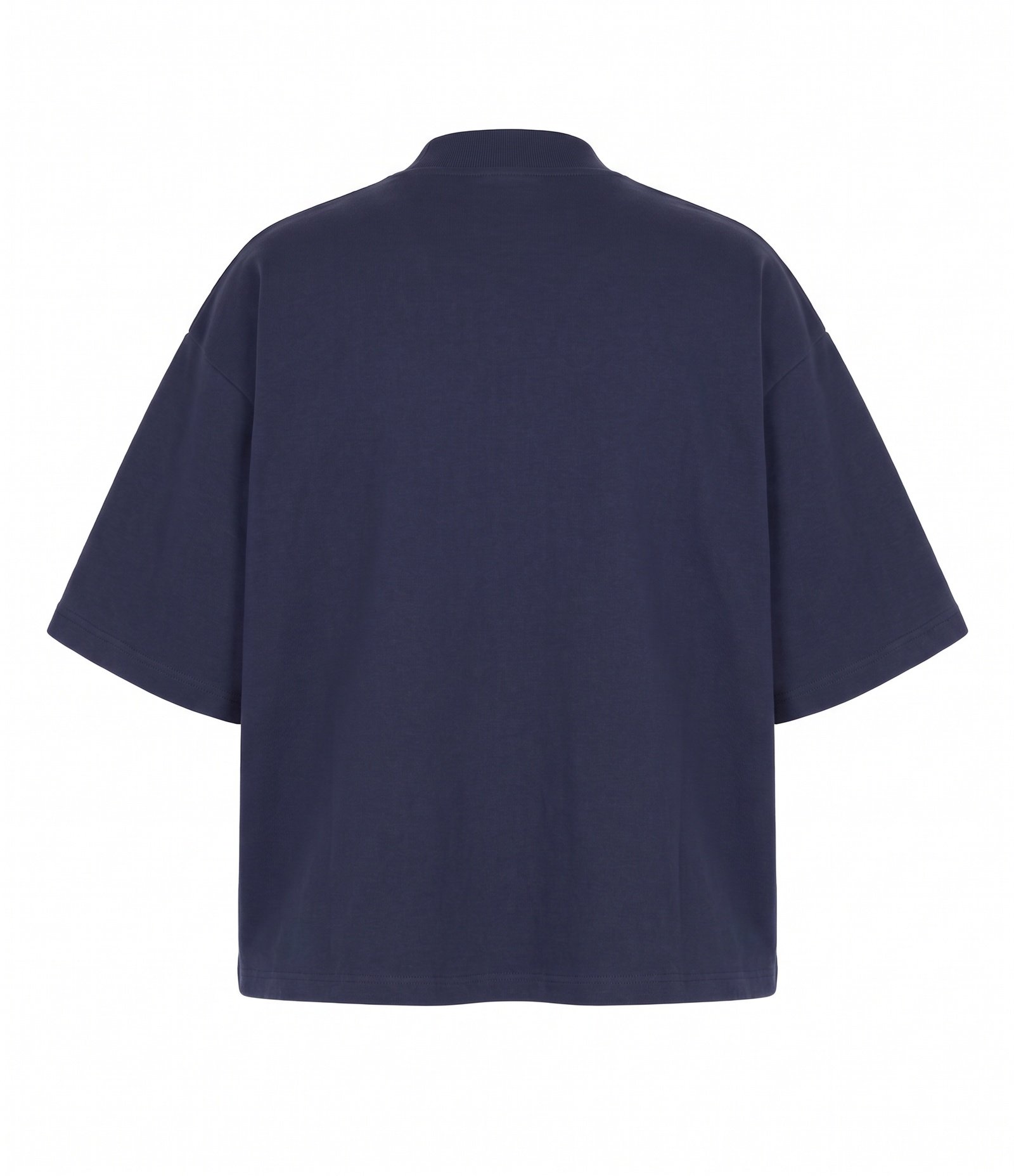 Camiseta Oversized em Algodão Estampa Bendecido Azul 6