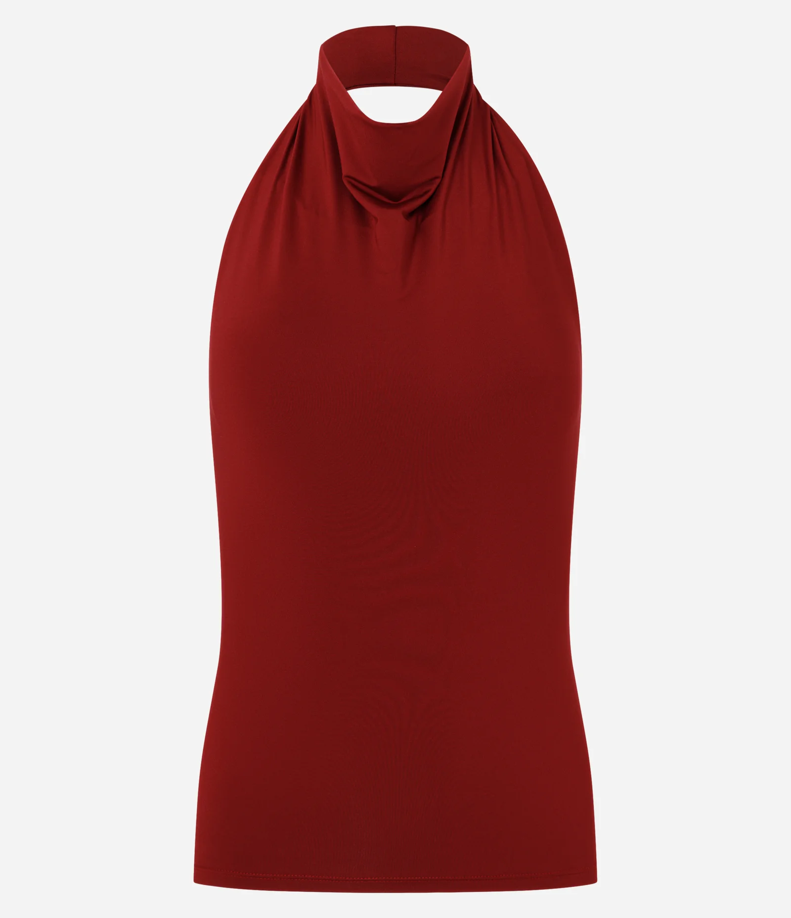 Blusa Frente Única em Microfibra Vermelho 1