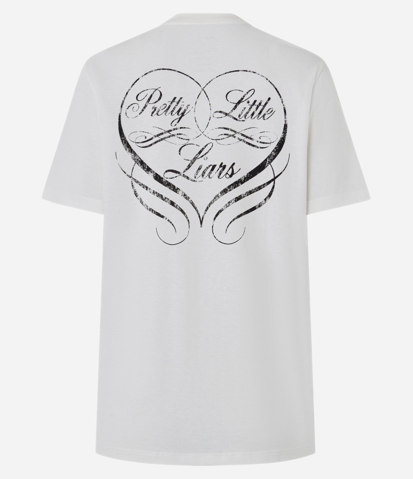 Camiseta em Algodão com Estampa Pretty Little Liars Branco 2
