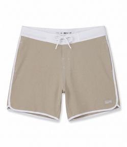 Bermuda de Banho com Linha na Barra e Lateral
