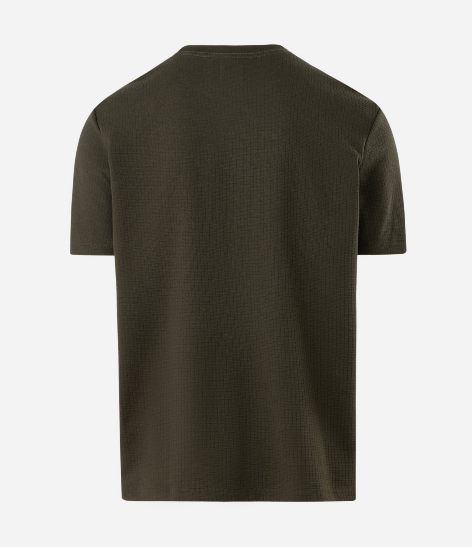 Camiseta Boxy com Textura Canelada Verde 6