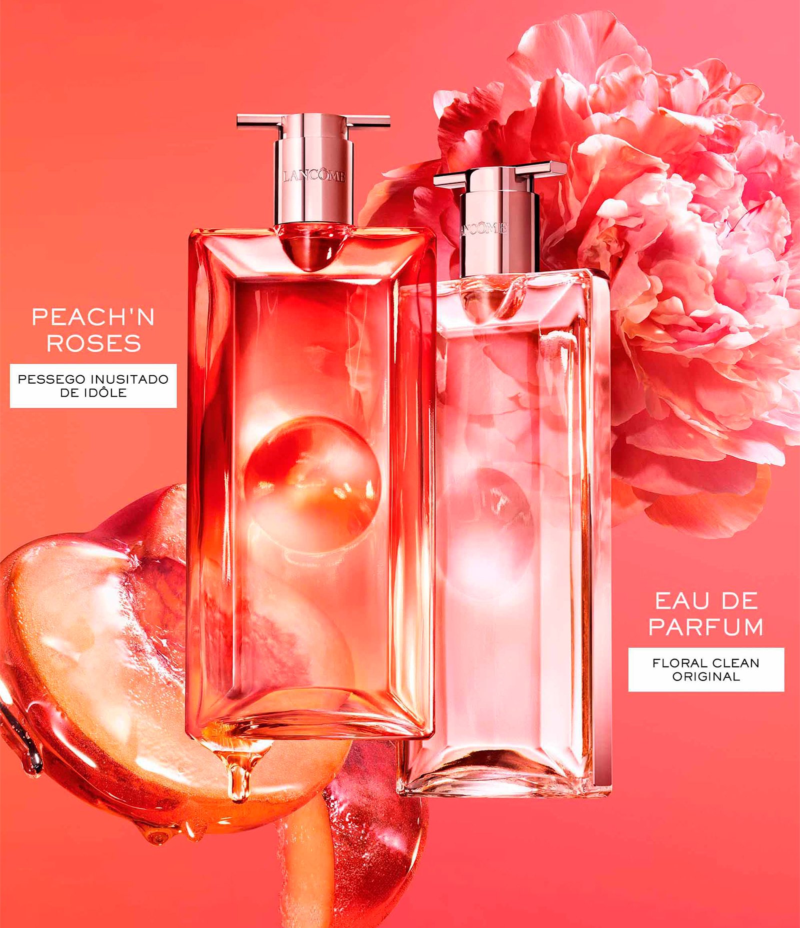 Perfume Idôle Peach N Roses Lâncome EDP 25ml